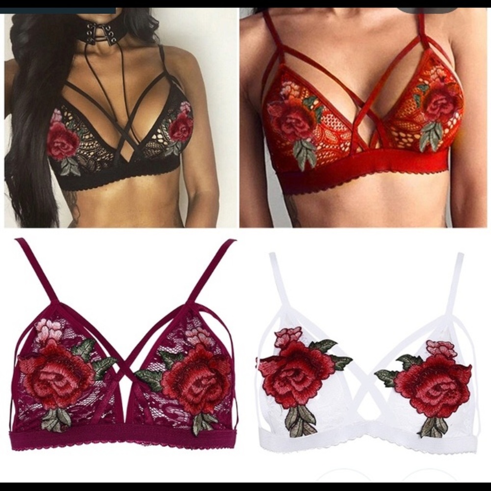 Brand new Rose bra. Runs small.